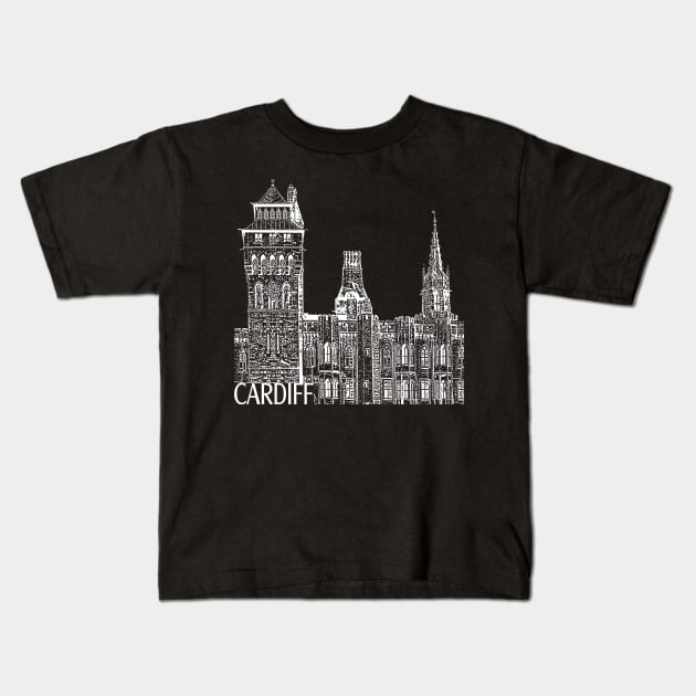 Cardiff Kids T-Shirt by TravelTs